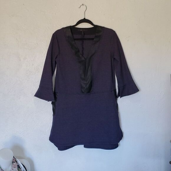 BCBGMaxAzria Dress with 3 Quarter Length Sleeves and Pockets Size S - Picture 3 of 14